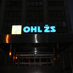 OHL ŽS (2) | Světelná reklama - Plechová plastická 3D reklama