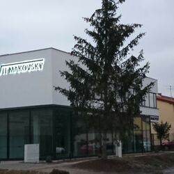 Světelná reklama - Nasvětlující fasádu