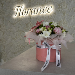 Florance | Světelná reklama - Plastické písmo nasvětlující podklad – fasádu