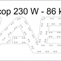 LED 230W | CAB