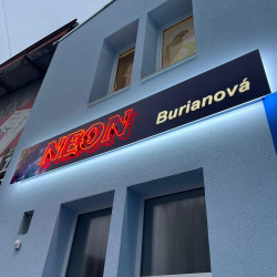 světelná aura | NEON Burianová