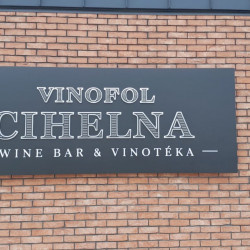 3D nápis | VINOFOL Cihelna