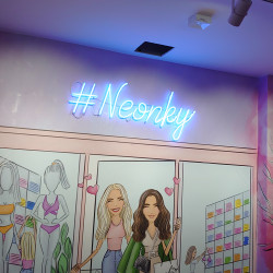 Neonky neon | Neonová reklama - Neon na fasádě