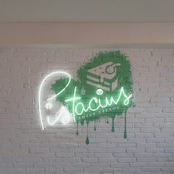 pistacius neon | Neonová reklama - Neon na fasádě