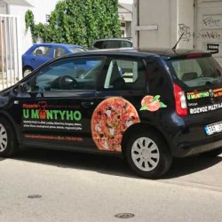 auto_pizza_Monty_2 | Řezaná grafika - Polep aut