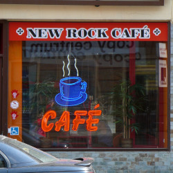 café neon | Neonová reklama - Neon na plexiskle