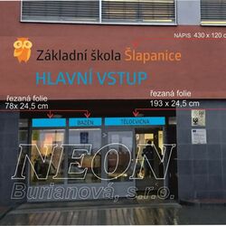 Škola | Velkoplošný tisk - grafické návrhy