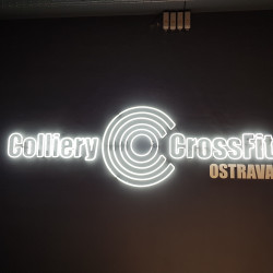 Ostrava - neonový nápis | Realizace