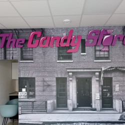 The Candy Store - tisk tapet | Realizace