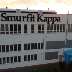Smurfit Kappa den - světelná reklama | Realizace