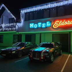 Motel Eldorado - světelná reklama | Realizace