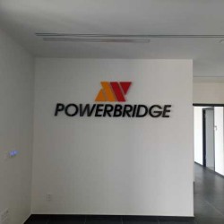 Powerbridge 1 | Plastický nápis Powerbridge