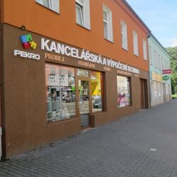 Nápisy z extrudovaného polystyrenu