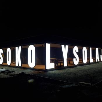 Reference: Světelná reklama SOKOL LYSOLAJE 