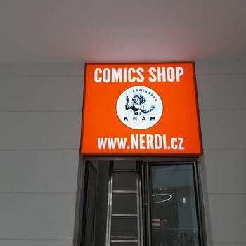 panel COMICS SHOP