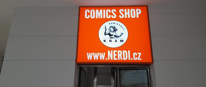 Reference panel COMICS SHOP 