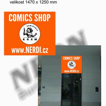 Reference: panel COMICS SHOP