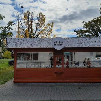 Reference: stánek OŘÍŠEK 