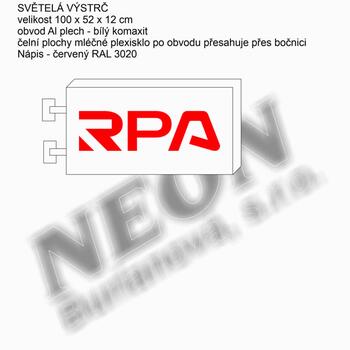 Reference: světelná výstrč RPA 