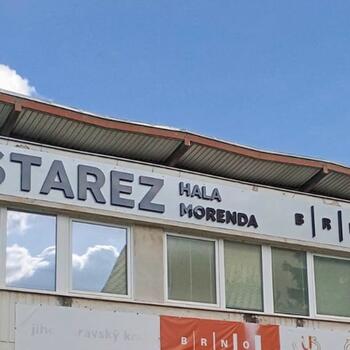 Světelný nápis STAREZ HALA MORENDA