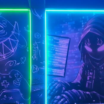 Reference: Herna v LED neonu 