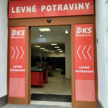 Reference: Polep obchodu DKS Morava 