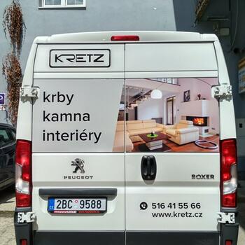 Reference: Polep auta Kretz 