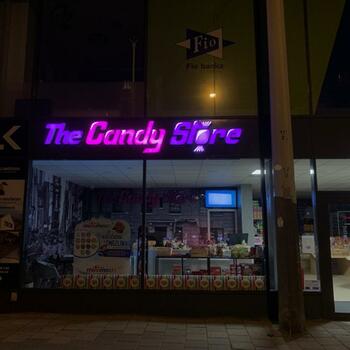 Prodejna The Candy Store a kompletní vizáž