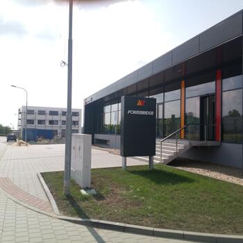 Plastický nápis Powerbridge